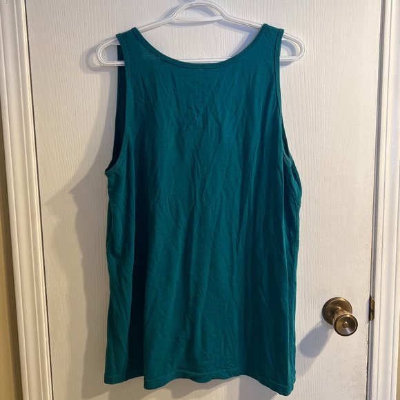 Westcoastees CAMP tank top, Teal, Size XL - Picture 2 of 3